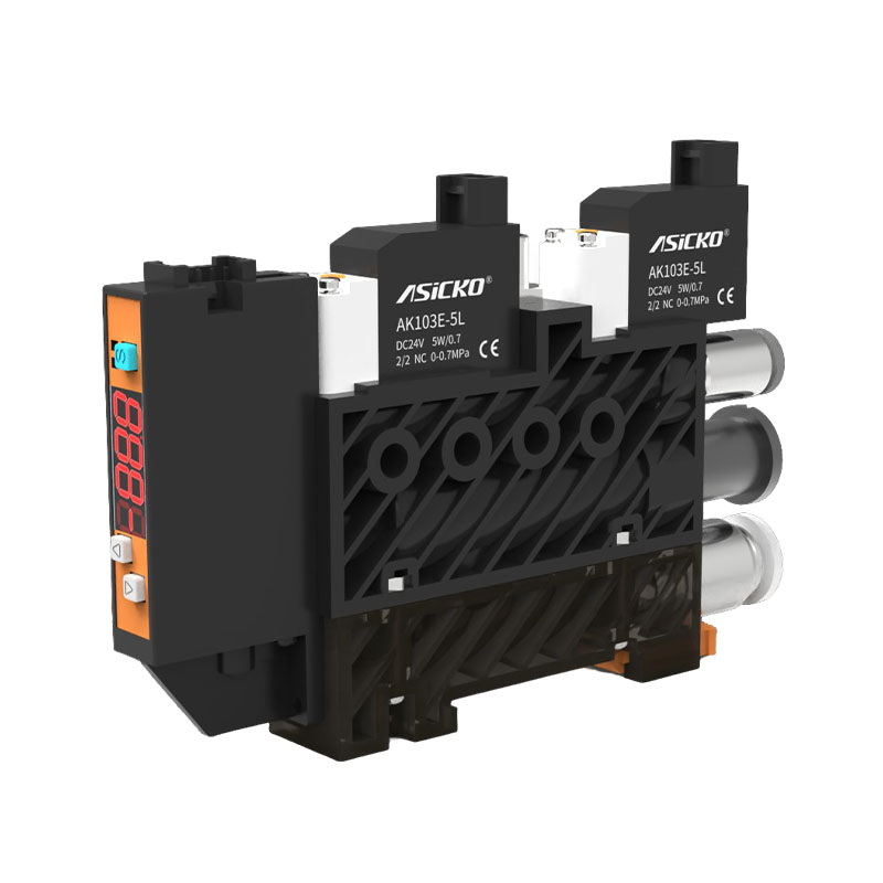 ASICKO Integrated Vacuum Generator Integrated AKVS23 With Destruction Valve Suction And Break Control Large Flow Vacuum Valve
