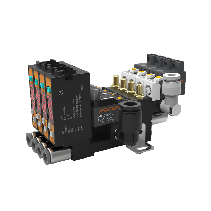 Mini High Speed Integrated Vacuum Generator AKVS12 Low Noise