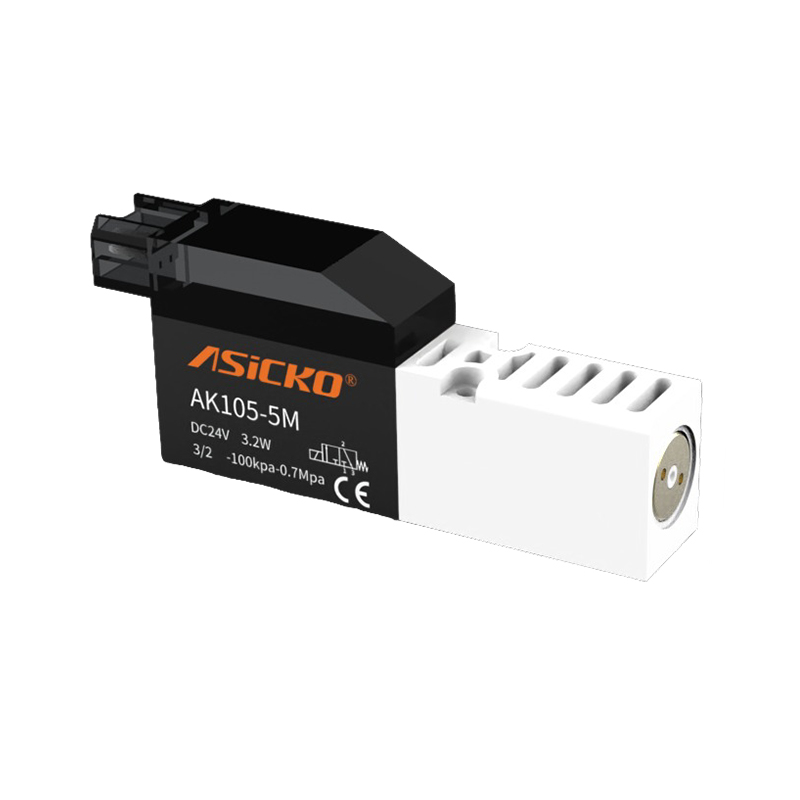 10mm Two-Position Three-Way Large Flow Direct-Acting Solenoid Valve Positive And Negative Pressure Universal AK105 3QRB VQD112