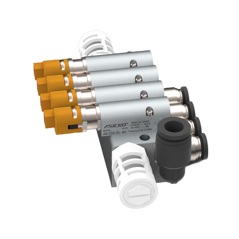 ASICKO Ai Ke 2ms High-Speed Solenoid Valve Two-Position Three-Way Large Flow Direct-Acting Positive And Negative Pressure With AK106 Dispensing Screening And Sorting